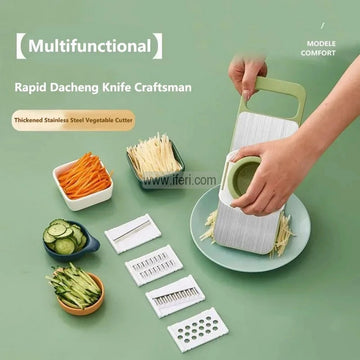 5-in-1 Multifunctional Vegetable Cutter, Grater, Slicers, Shredders, Multi Slicer Peeler AnZ037