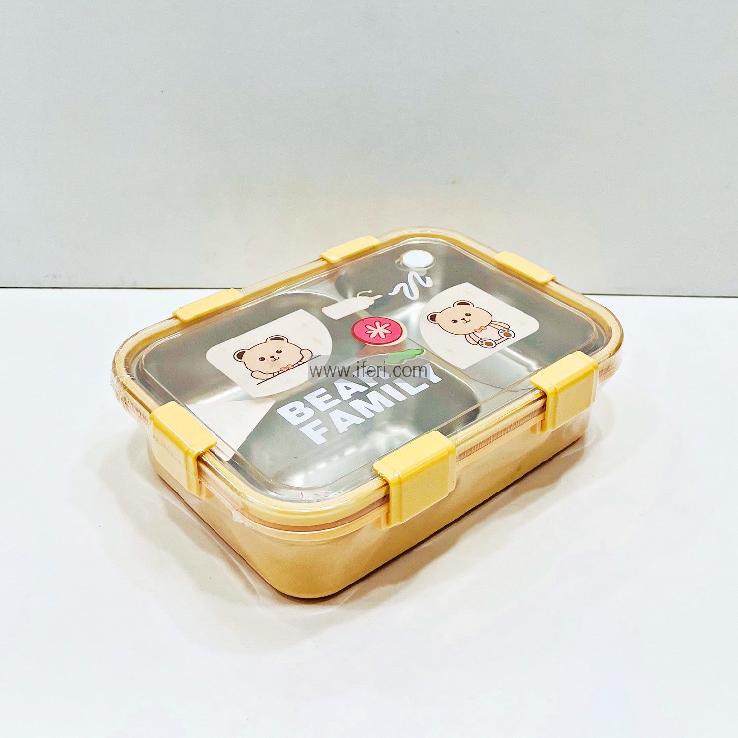 3 Part Airtight Stainless Steel Tiffin Box Food Container MT037