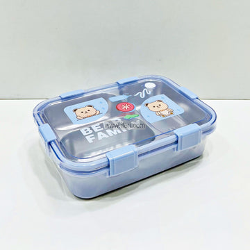 3 Part Airtight Stainless Steel Tiffin Box Food Container MT038