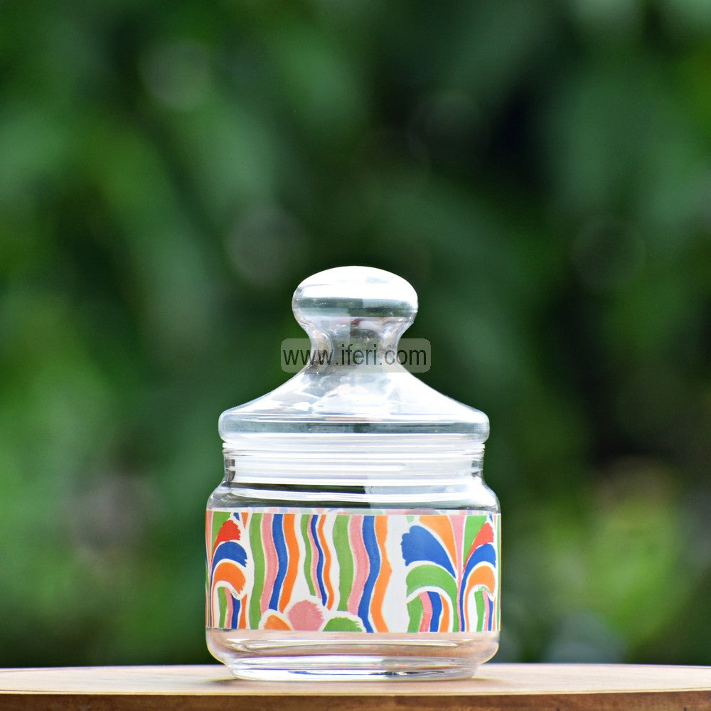 500ml Premium Quality Airtight Glass Cookie Jar / Spice Jar SJ044