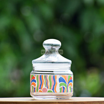 500ml Premium Quality Airtight Glass Cookie Jar / Spice Jar SJ044