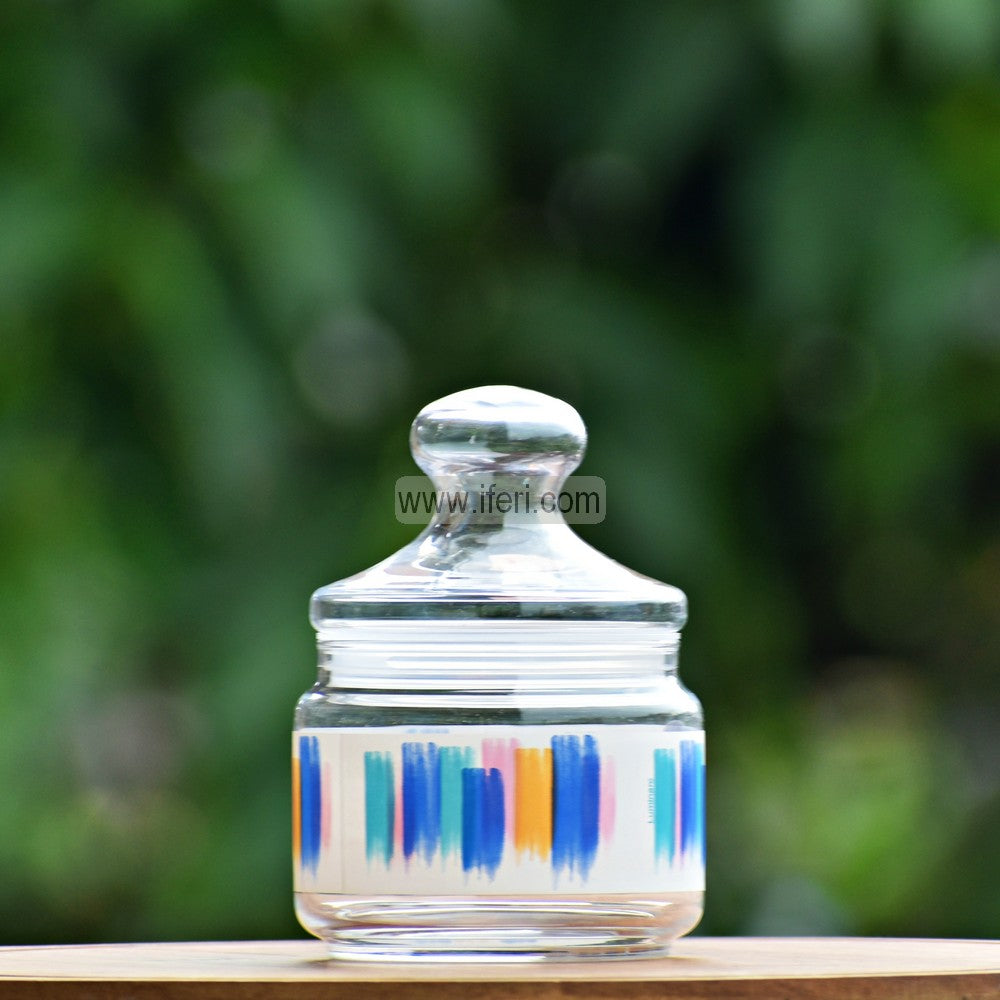 500ml Premium Quality Airtight Glass Cookie Jar / Spice Jar SJ045
