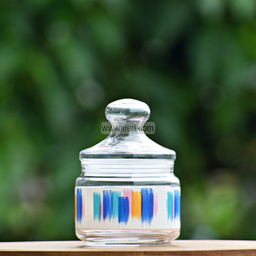 500ml Premium Quality Airtight Glass Cookie Jar / Spice Jar SJ045