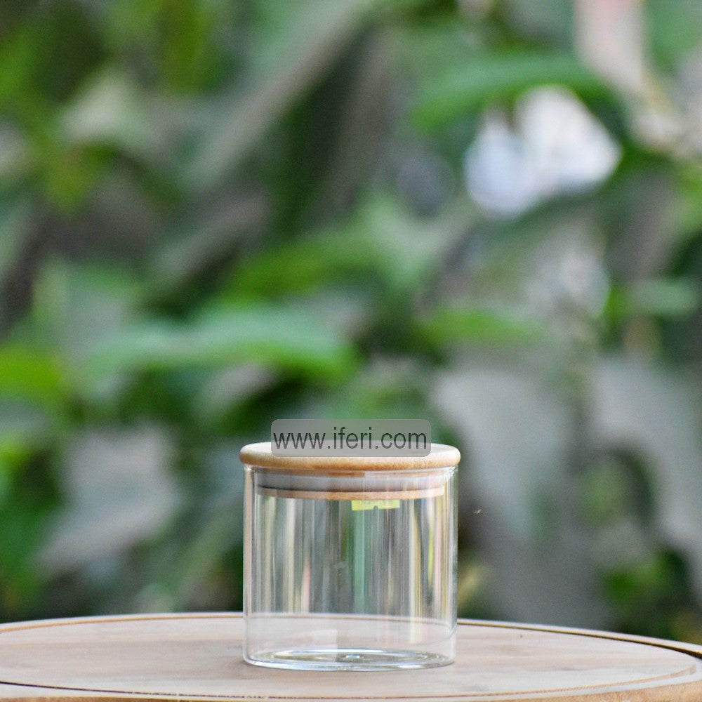 3.2 Inch Airtight Glass Cookie Jar / Spice Jar BS046
