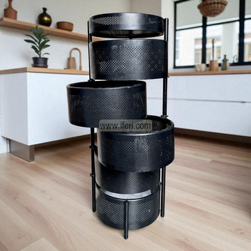 5 Tier Rotating Fruit Vegetable Storage Basket Kitchen Rack KSM0051