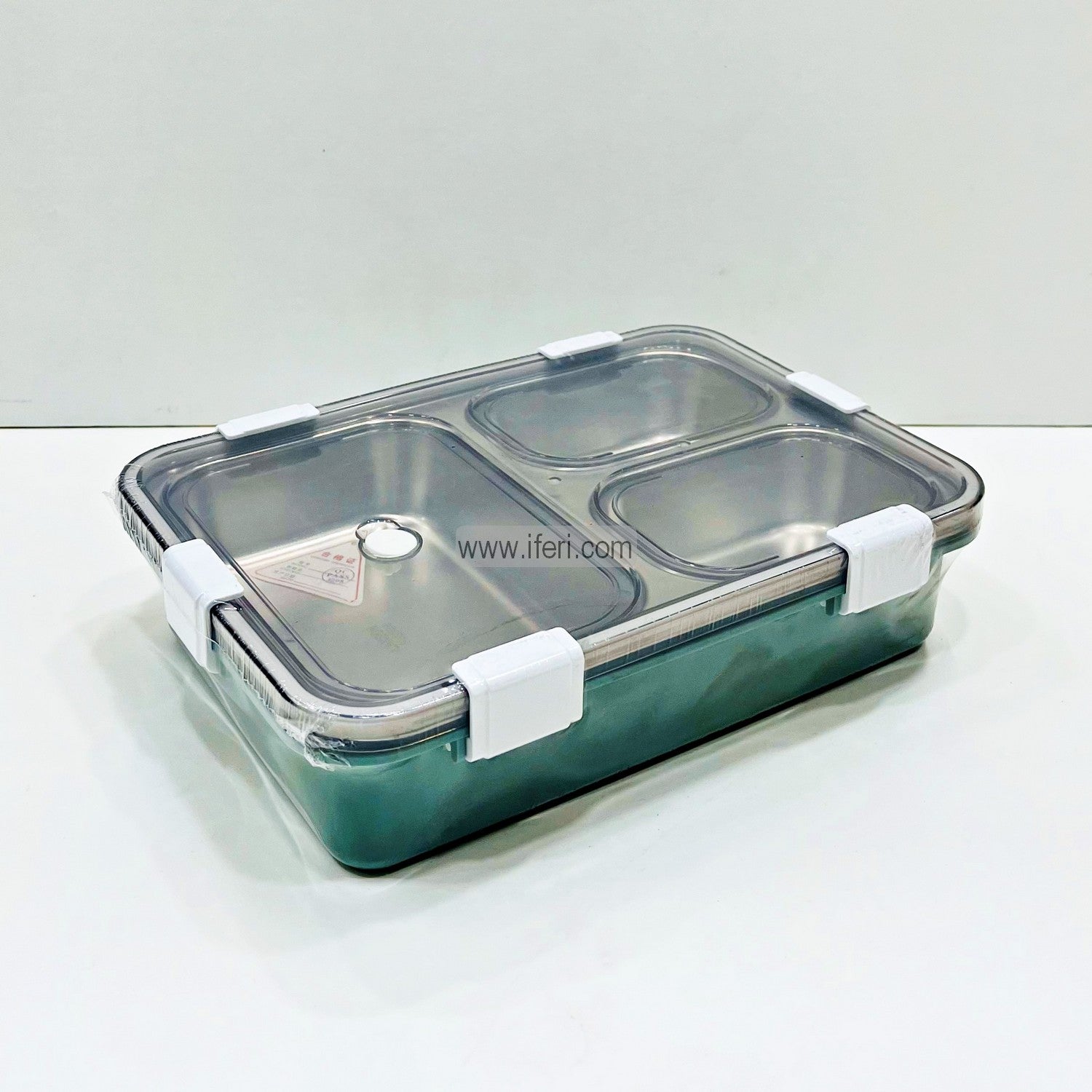 3 Part Airtight Stainless Steel Tiffin Box Food Container MT055