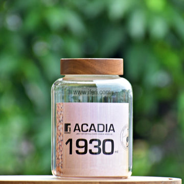 1930ml BERGNER Acadia Premium Quality Airtight Glass Cookie Jar / Pickle Jar / Spice Jar SJ055