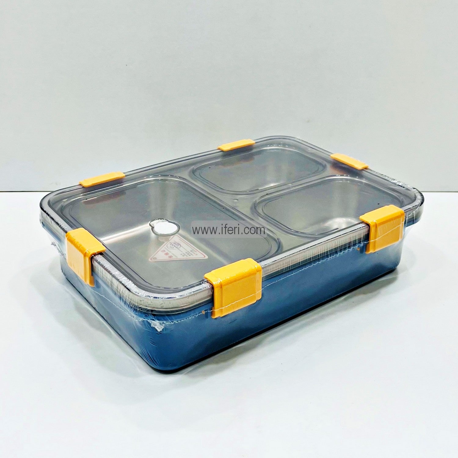 3 Part Airtight Stainless Steel Tiffin Box Food Container MT056
