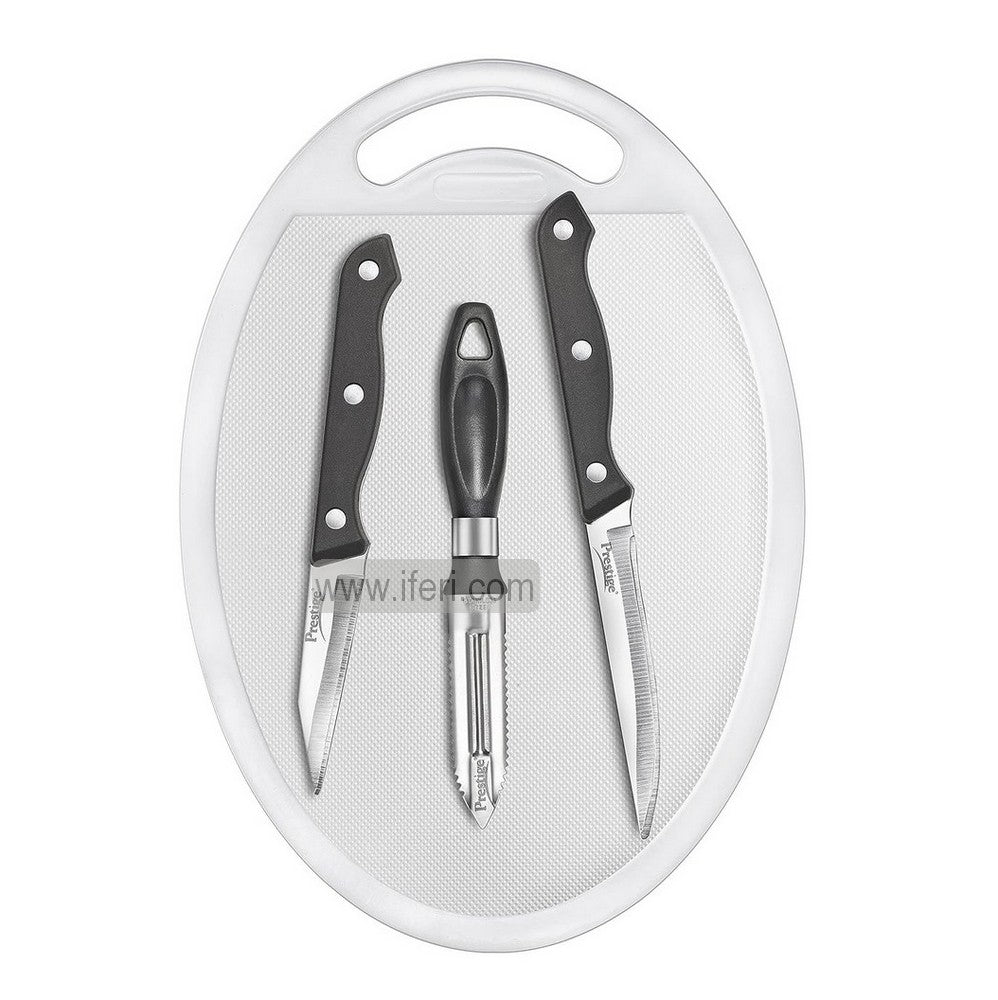 4 Pcs Prestige Tru-Edge Kitchen Knife Set PG43058