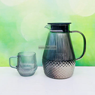 7 Pcs Glass Water Juice Jug & Glass Set BS061