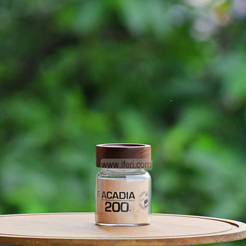 200ml BERGNER Acadia Premium Quality Airtight Glass Cookie Jar / Pickle Jar / Spice Jar SJ063