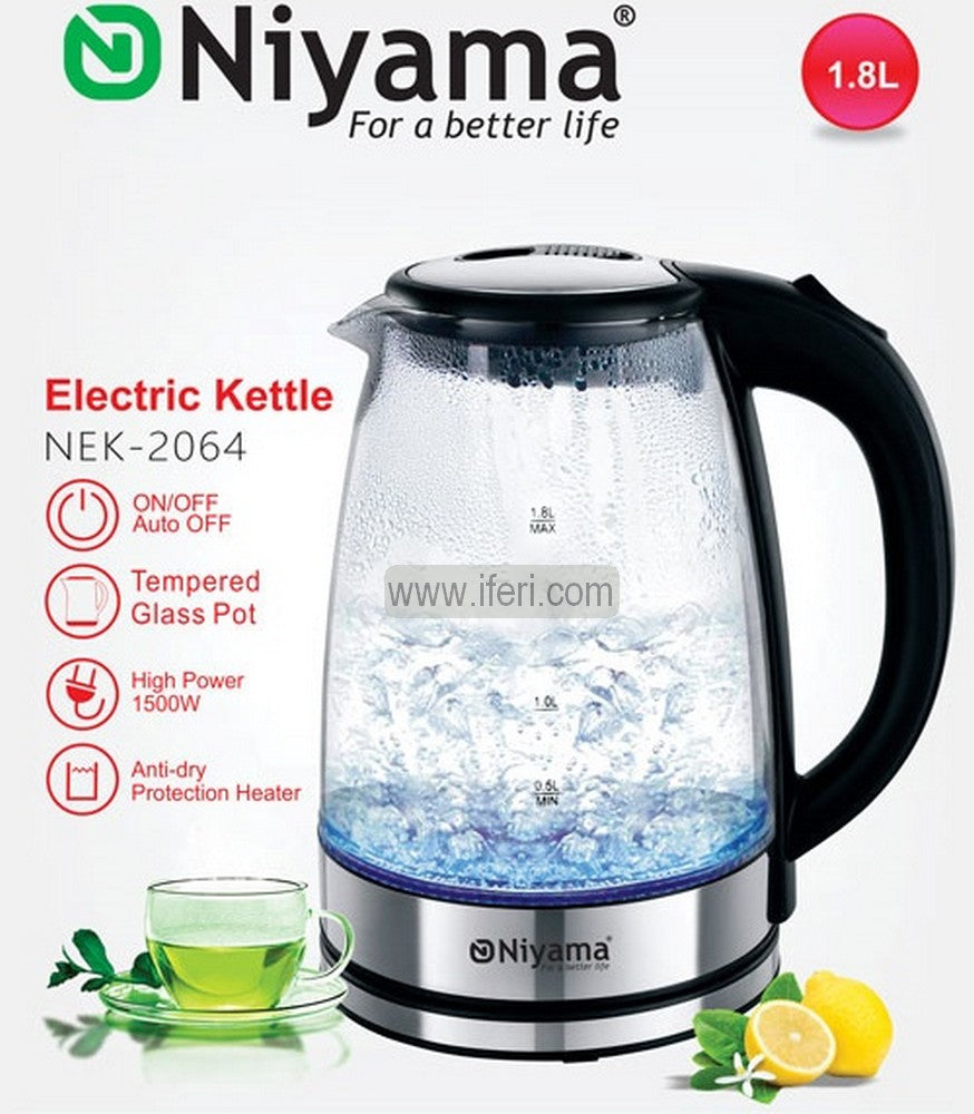 Niyama 1.8 Liter Electric Kettle NEK-2064