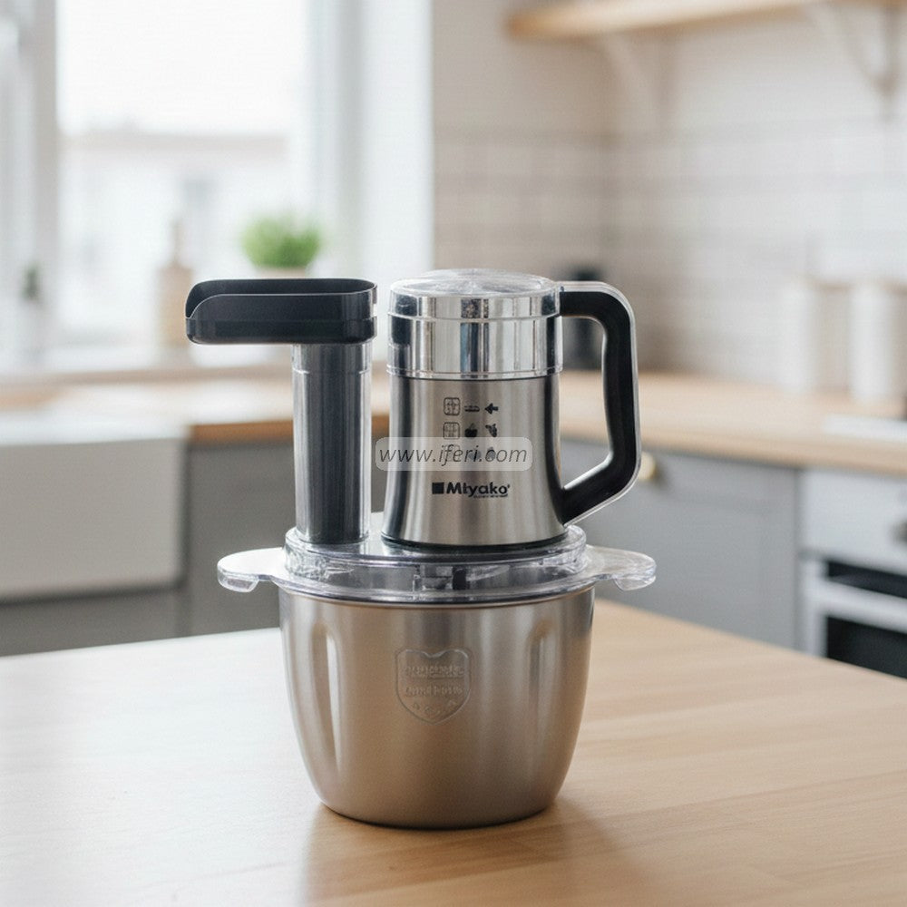 Miyako 1600 Watt 5 Liter Multi-Function Food Chopper, Wonder Chopper MC-065