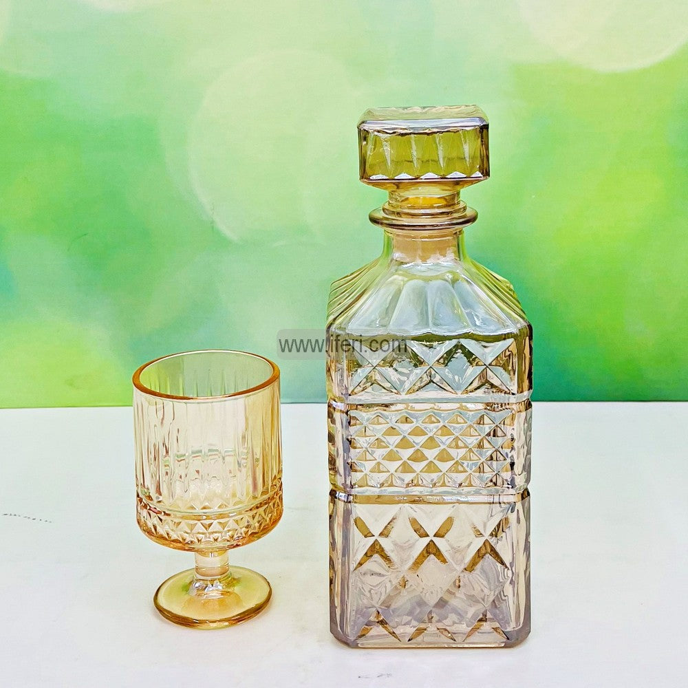 7 Pcs Glass Decanter & Glass Set BS065