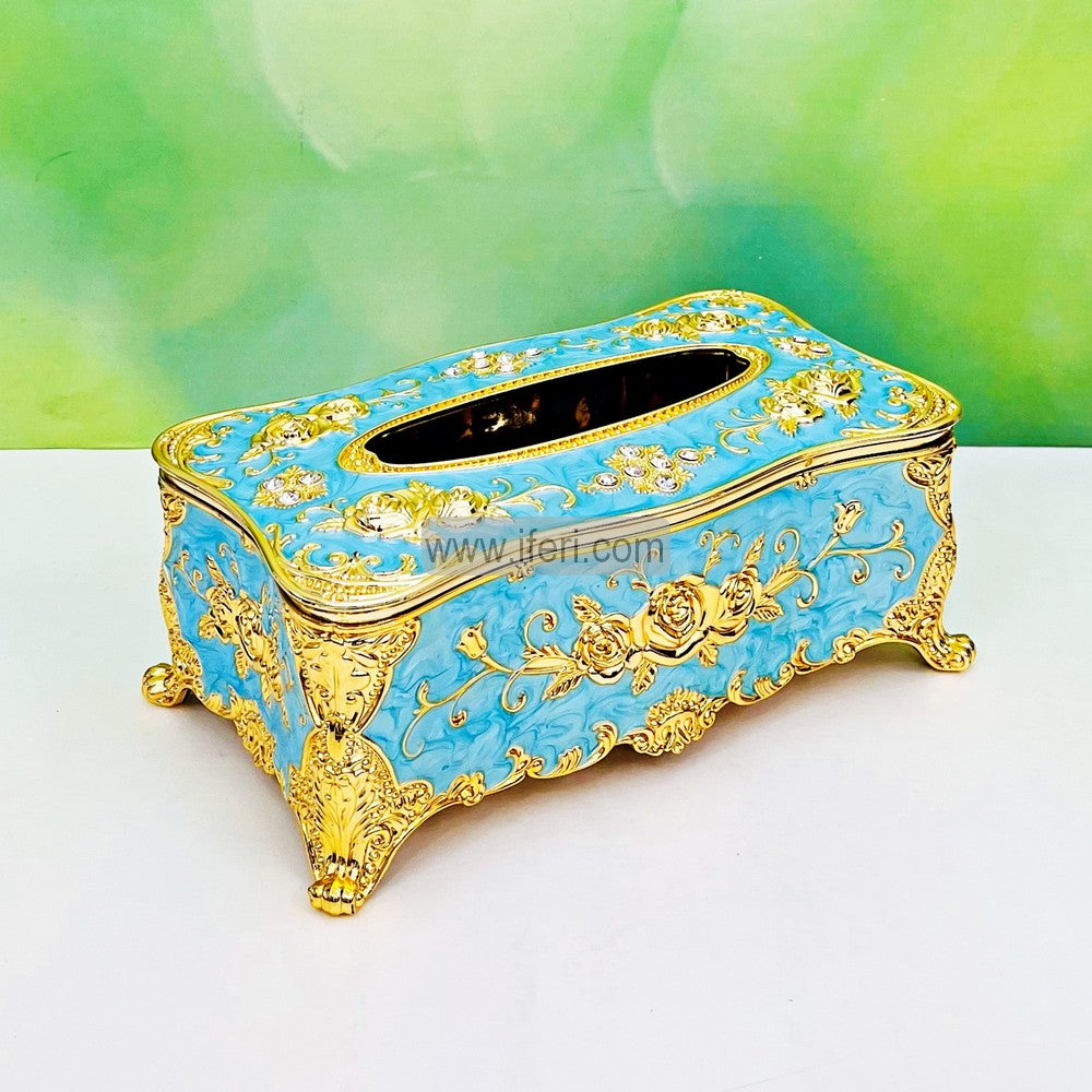 9 Inch Fiber Decorative Tissue Box IQ088
