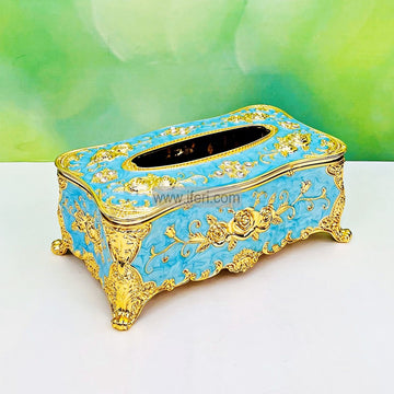 9 Inch Fiber Decorative Tissue Box IQ088