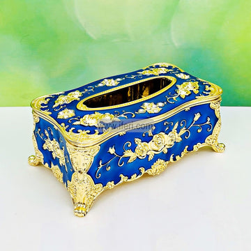 9 Inch Fiber Decorative Tissue Box IQ089