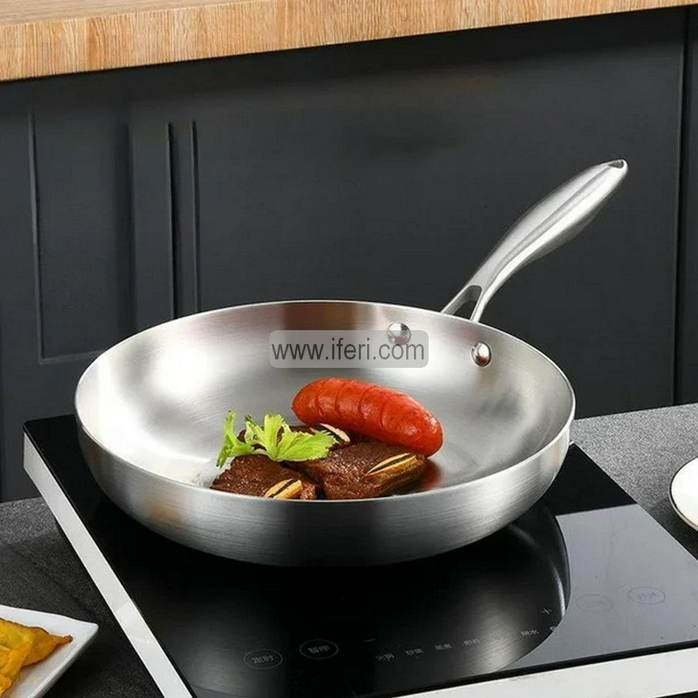 30 cm Stainless Steel Frying Pan DL2630