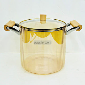 5.5 Liter Heat Resistant Borosilicate Glass Cooking Pot TB1-13