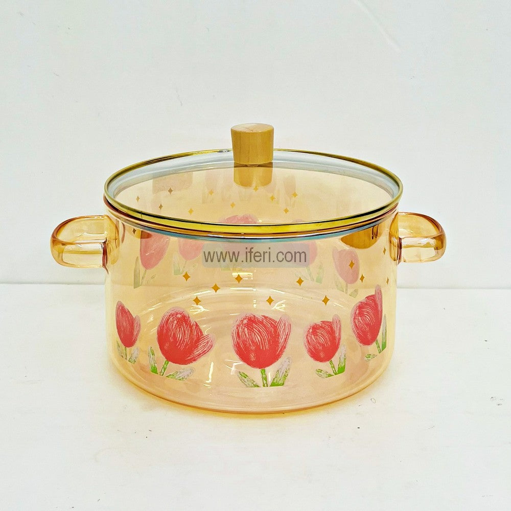 3.5 Liter Heat Resistant Borosilicate Glass Cooking Pot TB1-18