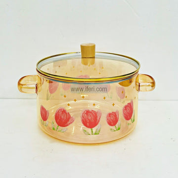 3.5 Liter Heat Resistant Borosilicate Glass Cooking Pot TB1-18