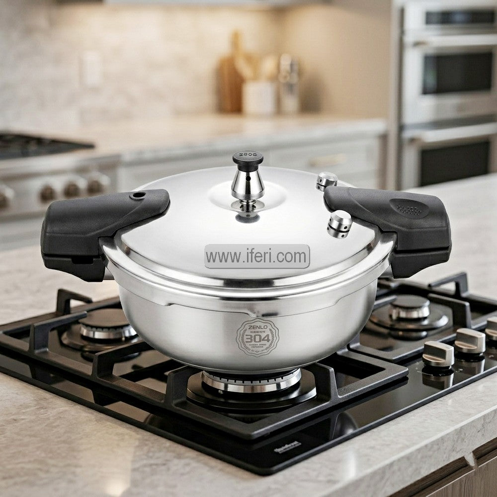1.8 Liter ZENLO Stainless Steel Pressure Cooker ALM6996