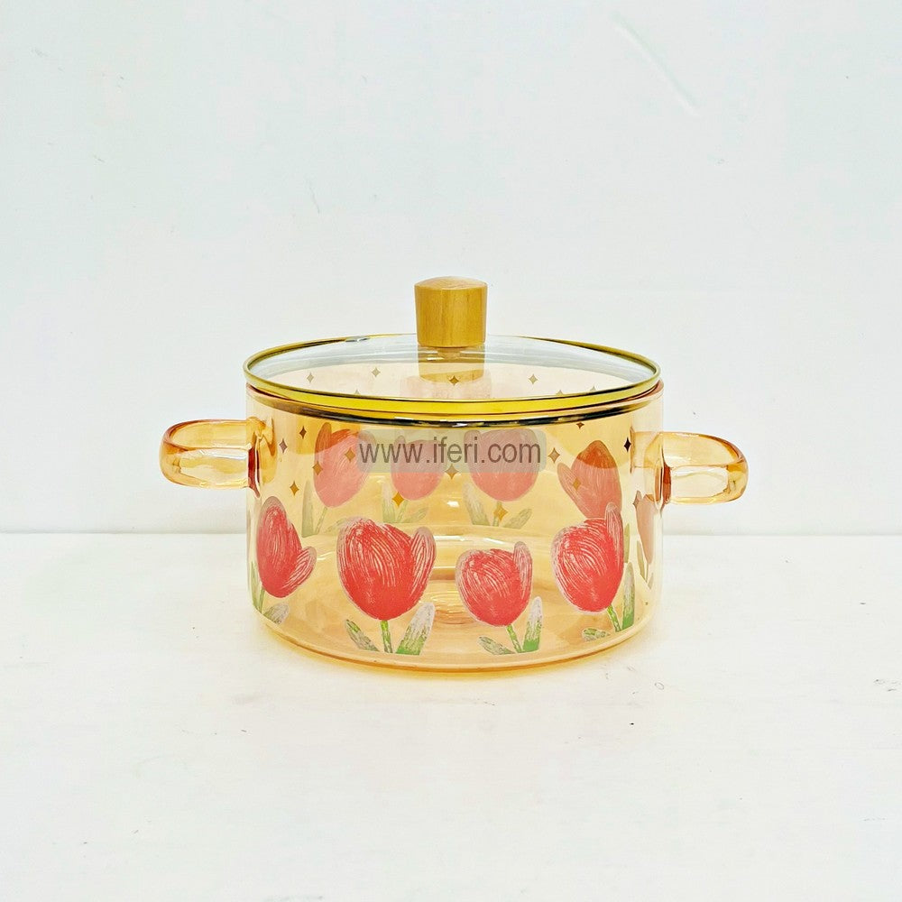 1.8 Liter Heat Resistant Borosilicate Glass Cooking Pot TB1-22