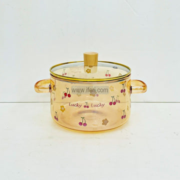 1.8 Liter Heat Resistant Borosilicate Glass Cooking Pot TB1-24