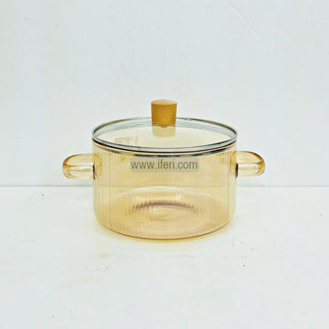1.8 Liter Heat Resistant Borosilicate Glass Cooking Pot TB1-25