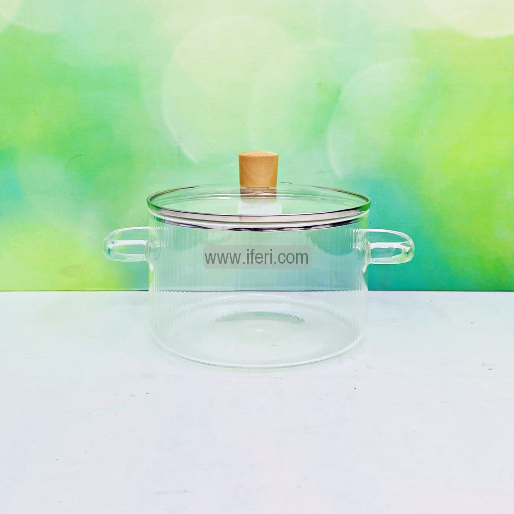 1.8 Liter Heat Resistant Borosilicate Glass Cooking Pot TB1-28