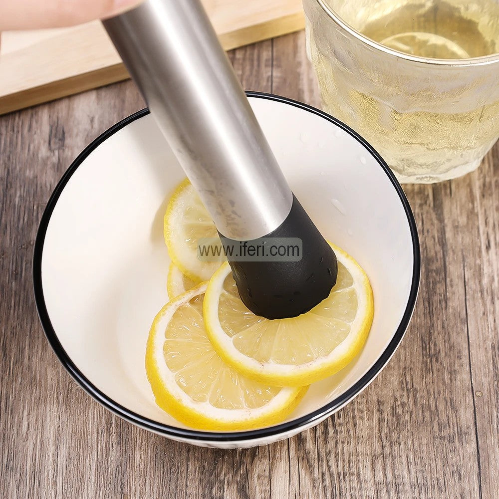 8.2 inch Stainless Steel Crushed Ice Lemon Muddle Hammer EB21532