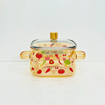 2.2 Liter Heat Resistant Borosilicate Glass Cooking Pot TB1-31