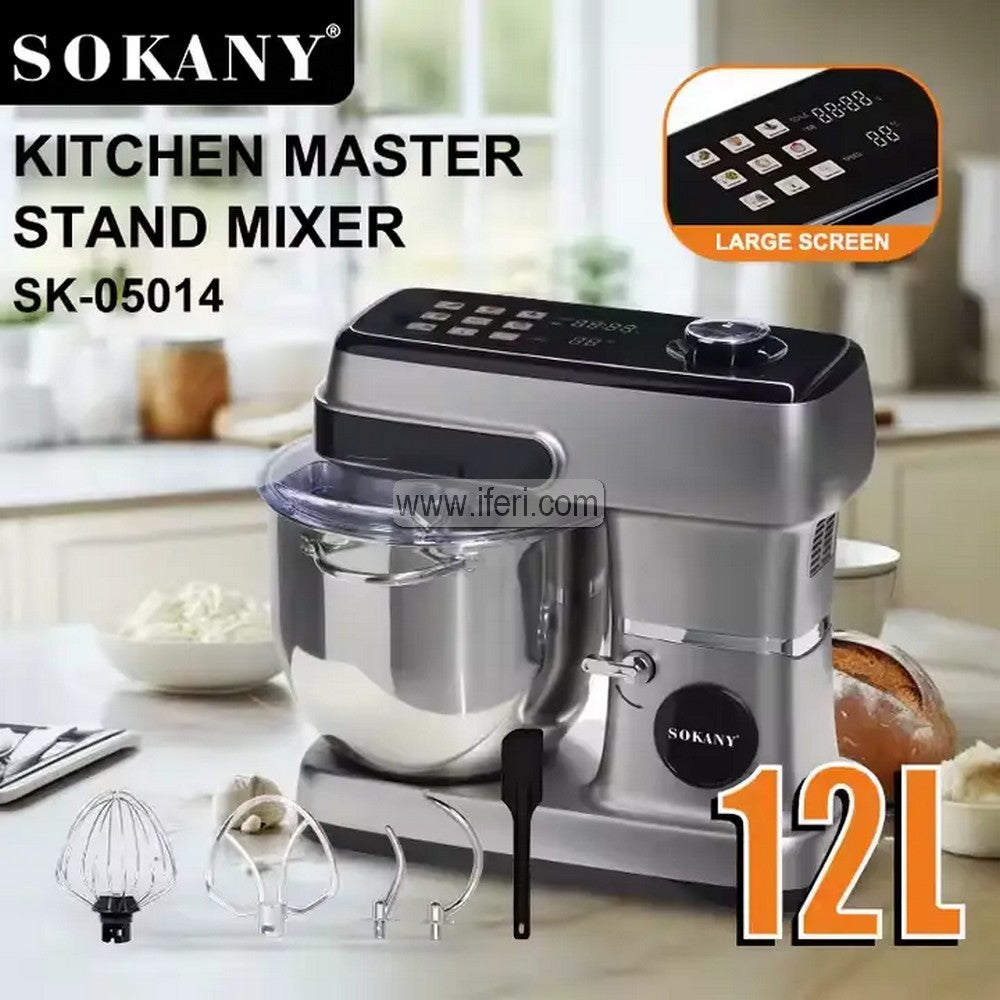 Sokany 12 Liter Kitchen Master Stand Mixer SK-05014
