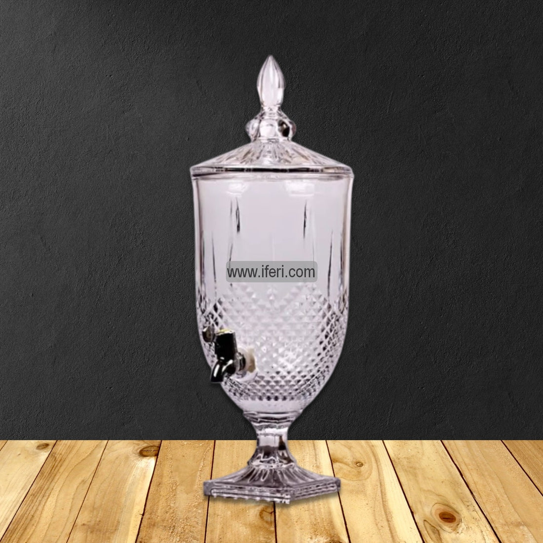 3 Liter Heavy Crystal Glass Juice Dispenser CK1529