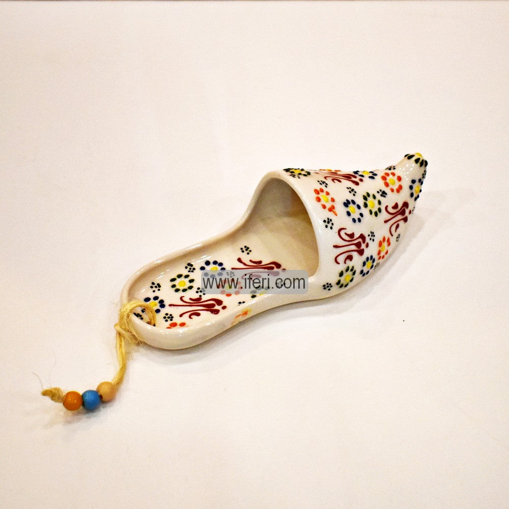 9 Inch Turkish Hand Printed Ceramic Spoon Holder GA7861