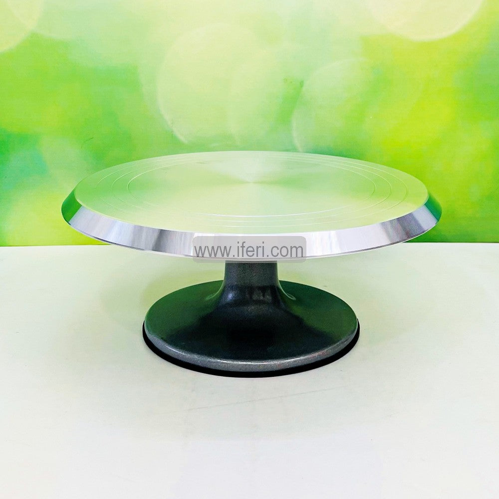 12 Inch Aluminum Cake Decorating Revolving Turntable IQ112