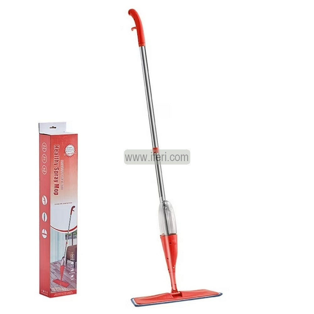 Spray Water Mop, Flat Microfiber Floor Mop with Removable Washable Cleaning Pad and Integrated Water Spray Mechanism AnZ013