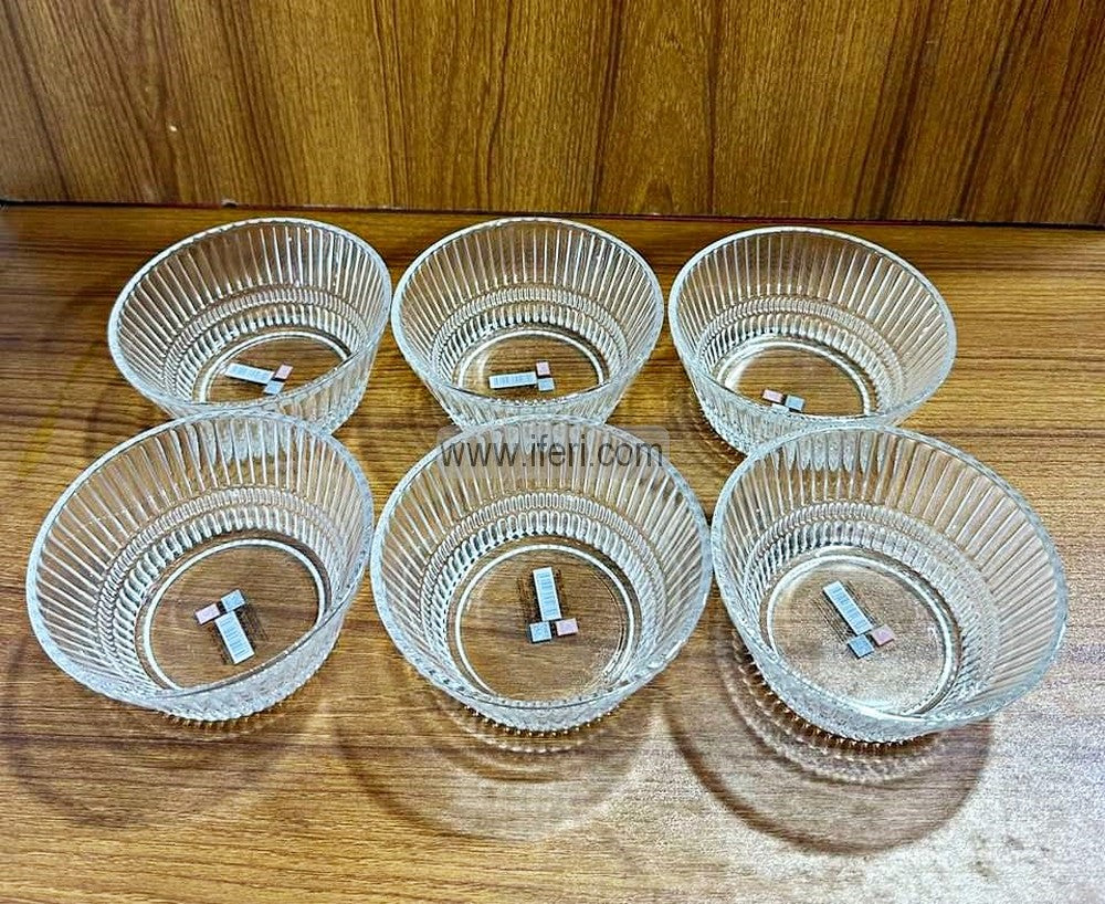 6 Pcs Glass Firni, Dessert Serving Bowl Set MN0120