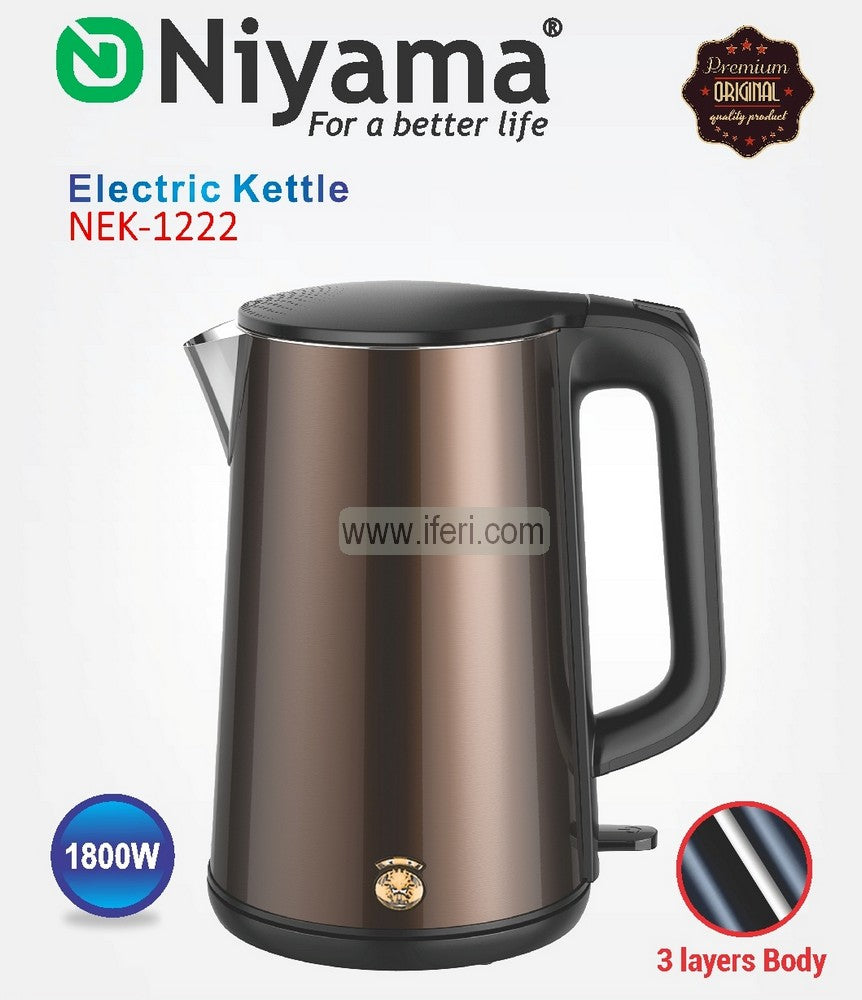 Niyama 1.8 Liter Electric Kettle NEK-1222