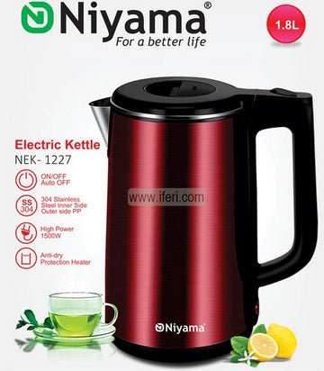 Niyama 1.8 Liter Electric Kettle NEK-1227