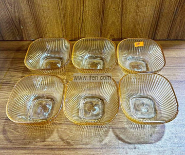 6 Pcs Glass Firni, Dessert Serving Bowl Set MN0123