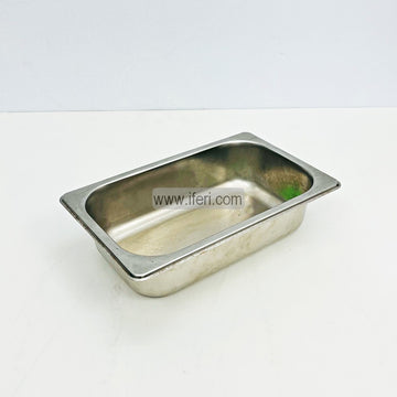 10.5 Inch Stainless Steel Food Pan TG10529