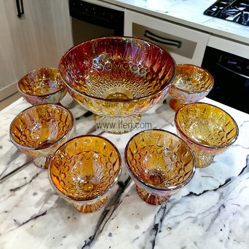 7 Pcs Glass Firni, Dessert Serving Bowl Set SMN0133