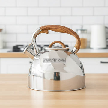 9.5 Inch Stainless Steel Whistling Kettle RY3389