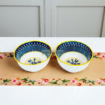 2 Pcs Ceramic Soup Serving Bowl RY3141