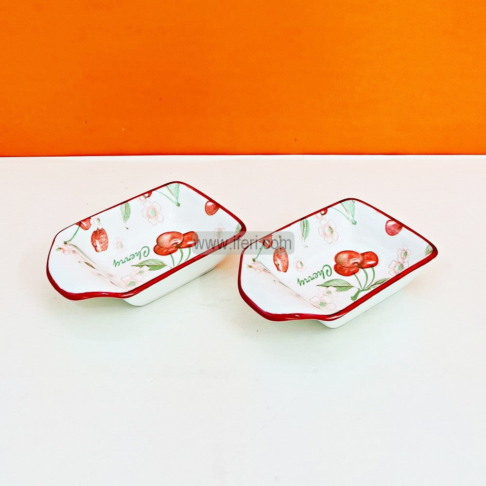 2 Pcs Ceramic Sauce, Gravy Serving Bowl RY3142