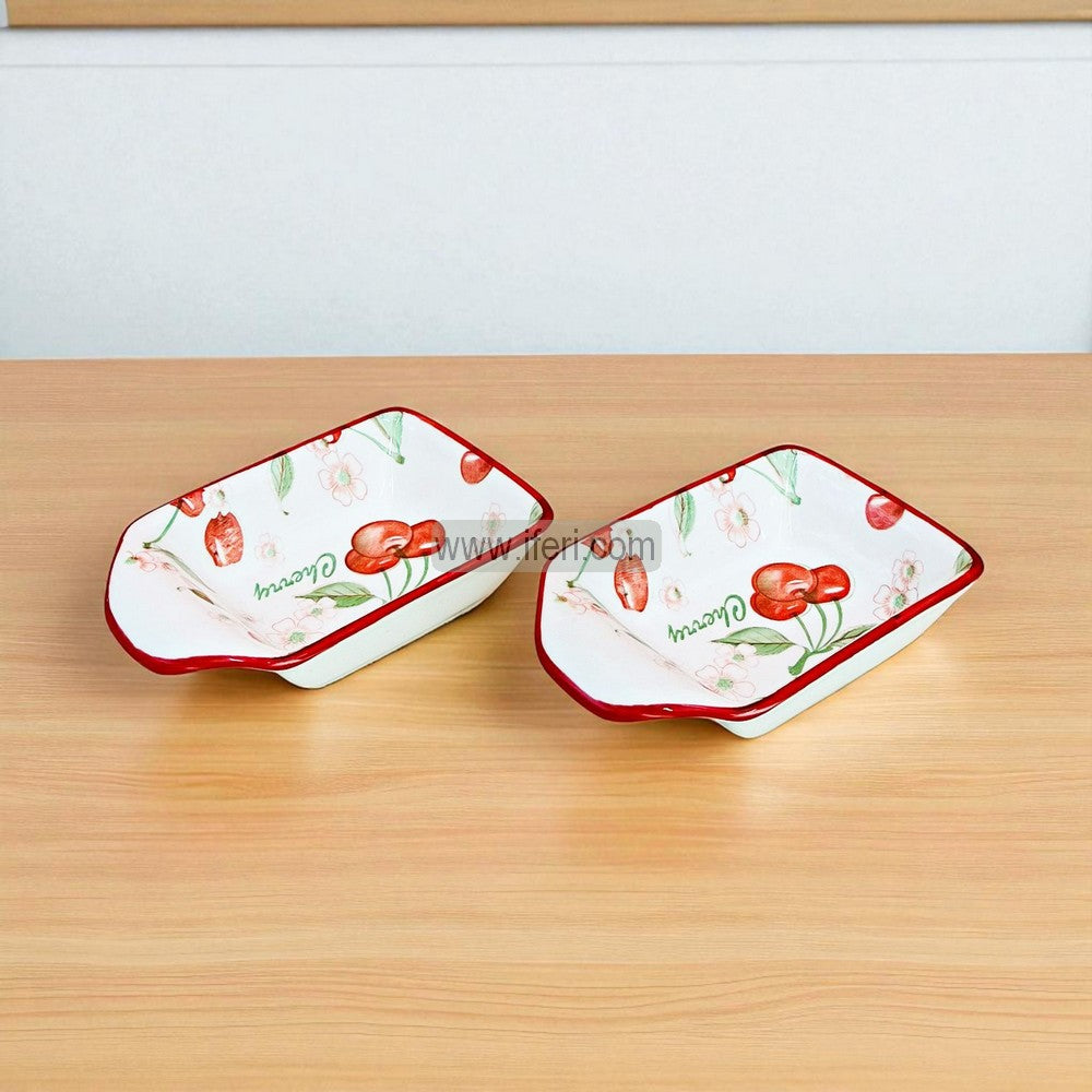 2 Pcs Ceramic Sauce, Gravy Serving Bowl RY3142