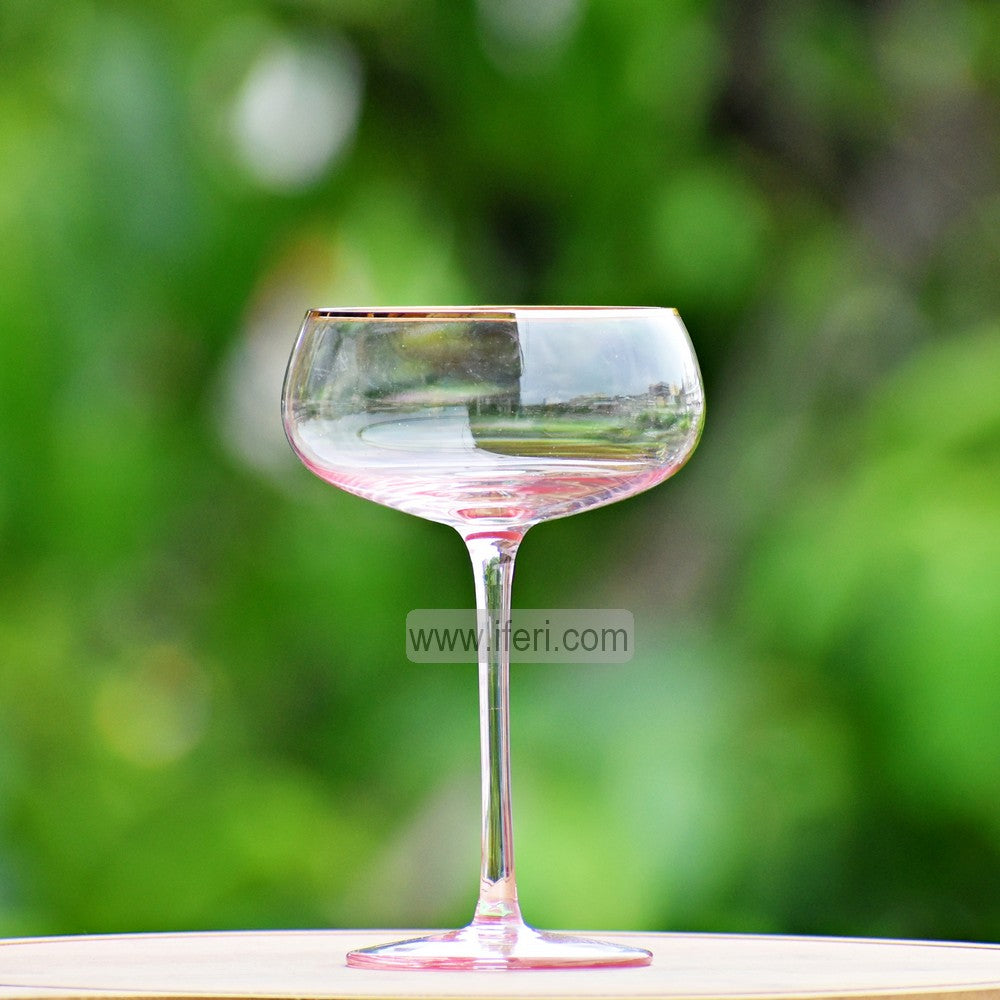6 Pcs Golden Rim Ice Cream/ Dessert Cup, Coupe Glass Set ALV0145