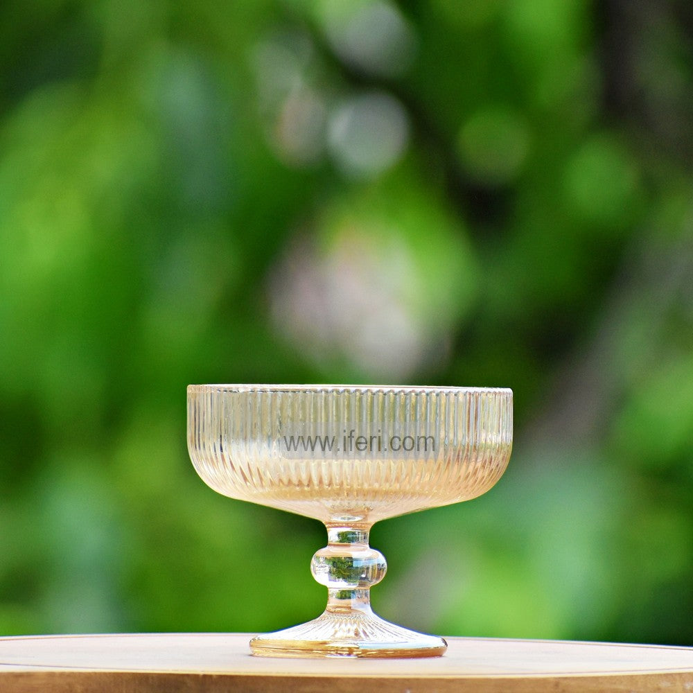 6 Pcs Golden Rim Ice Cream/ Dessert Cup, Coupe Glass Set ALV0147