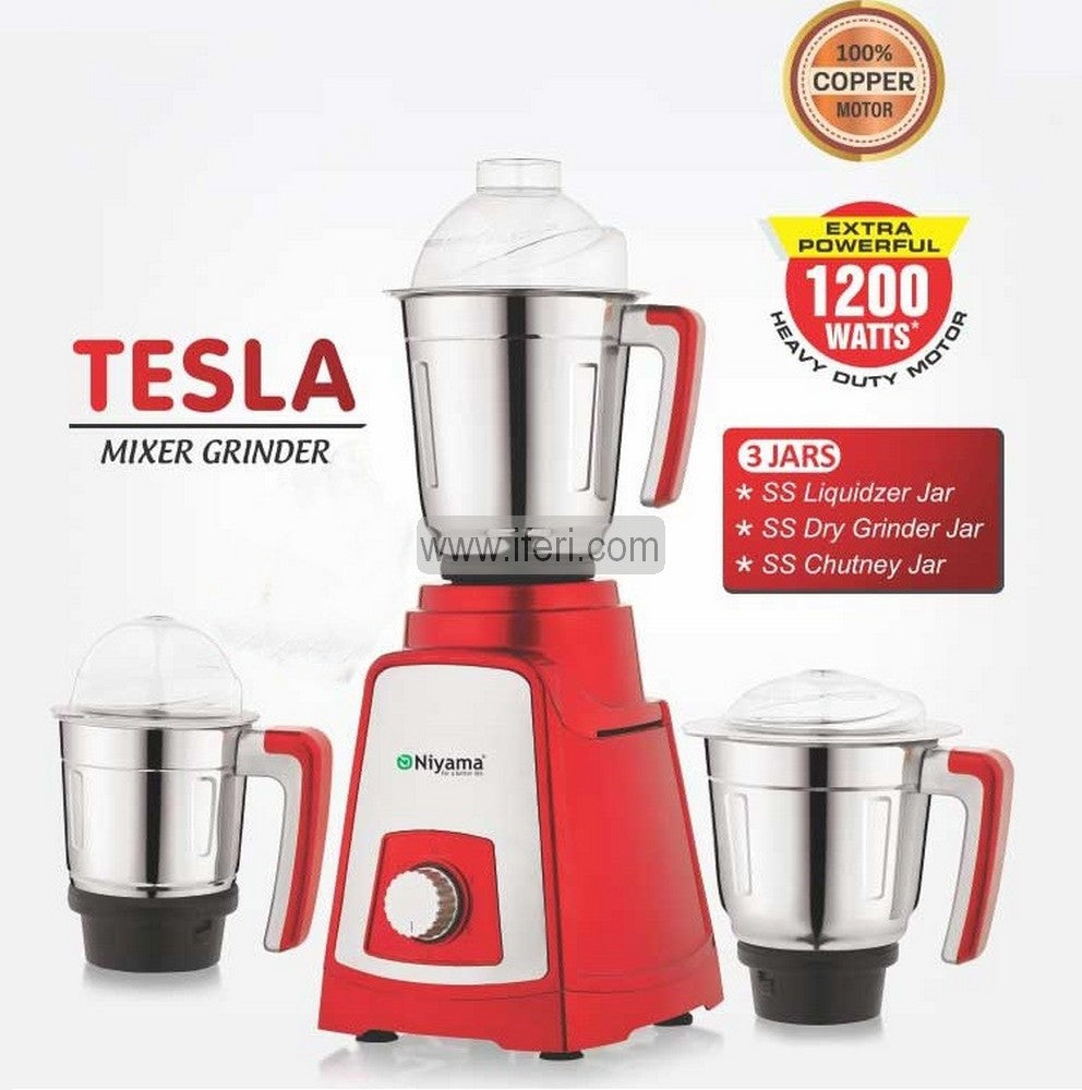 Niyama Tesla 1200W Mixer Grinder Blender NIB-147